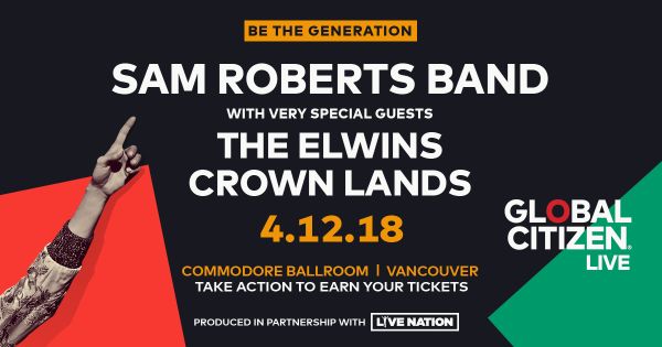Vancouver concert poster