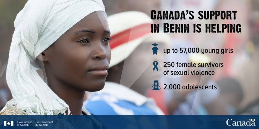 Canada's support in Benin is helping - GAC image.