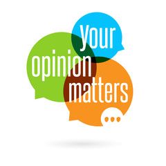 You opinion matters