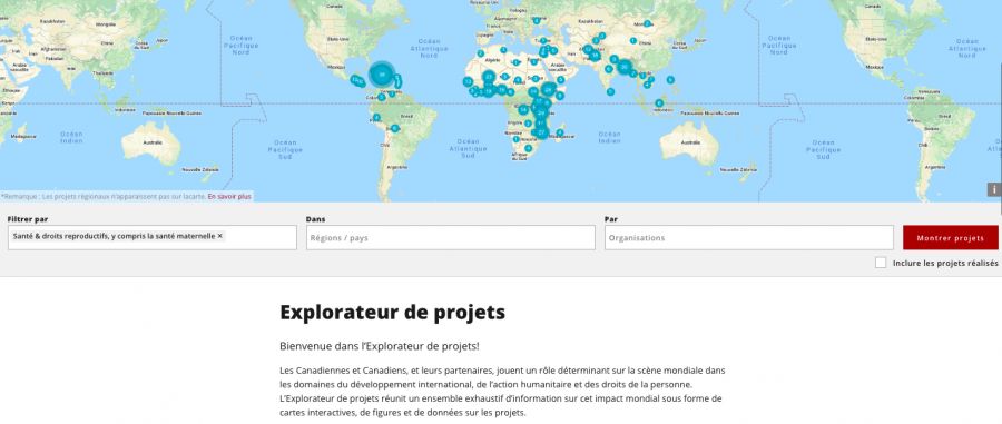 Project explorer - FR