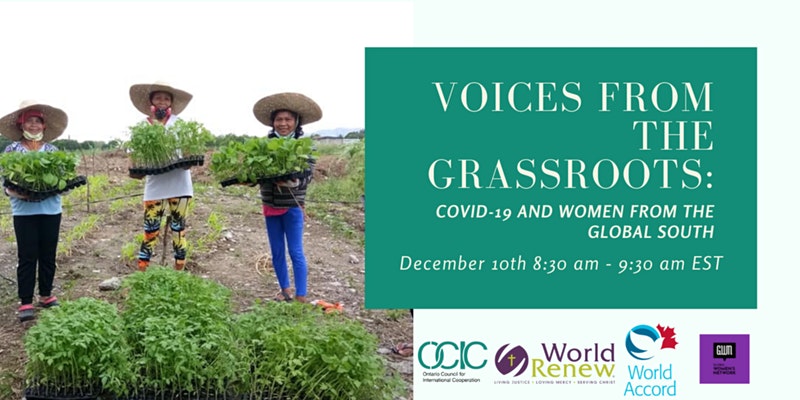 Voices From the Grassroots: COVID-19 and Women from the Global South