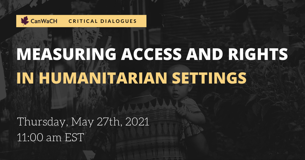 measuring access and rights in humanitarian settings