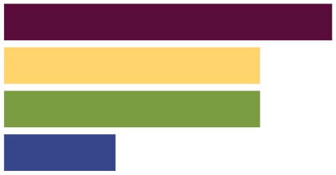 Pie chart to illustrate stats on age and gender 