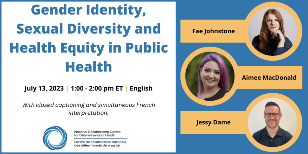 Gender Identity Sexual Diversity And Health Equity In Public Health Canwach 8283