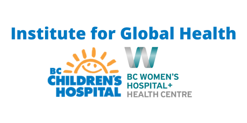 Institute for Global Health at BC Children’s and Women’s Hospital - Logo