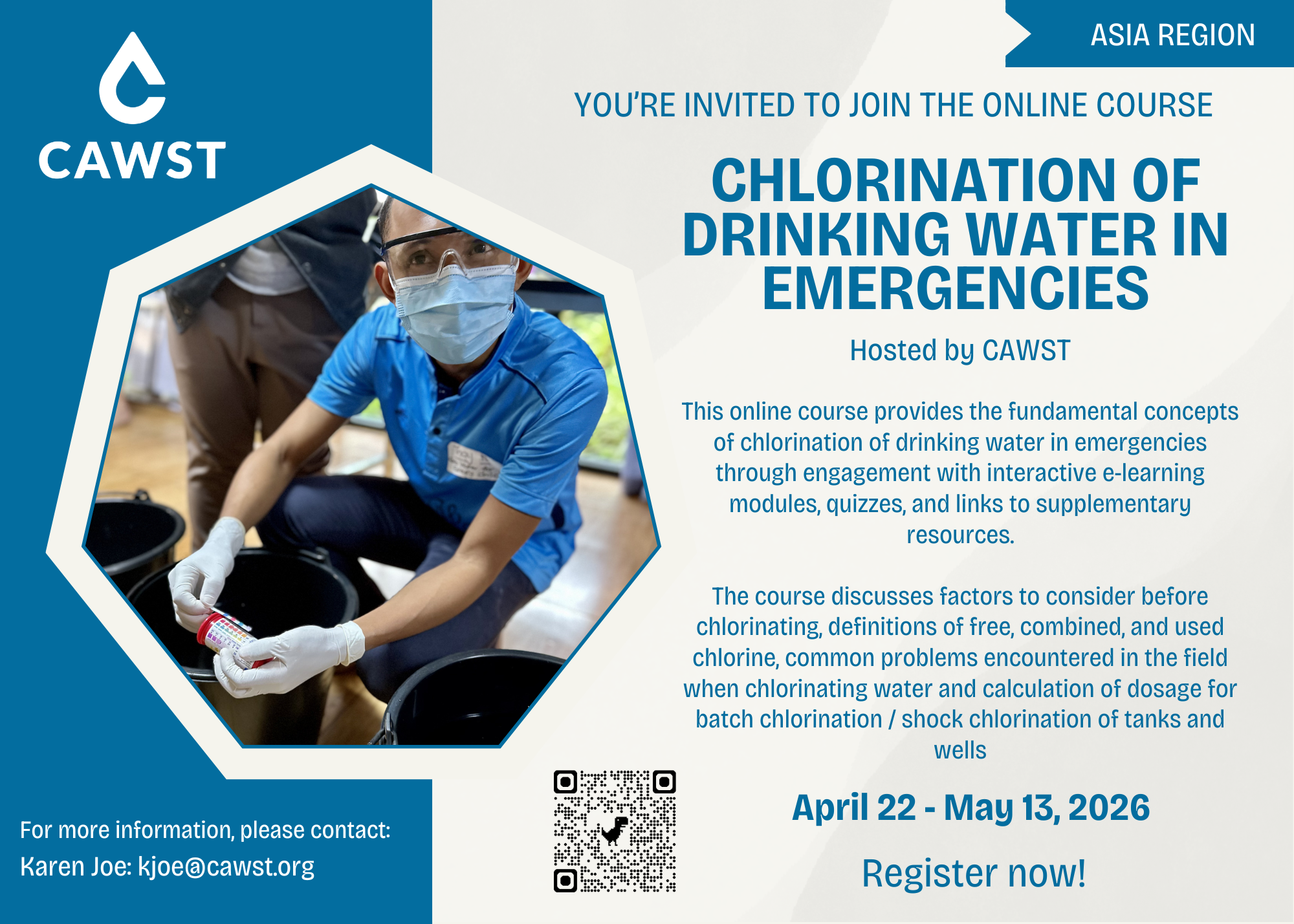 Chlorination in Emergencies – April 2026